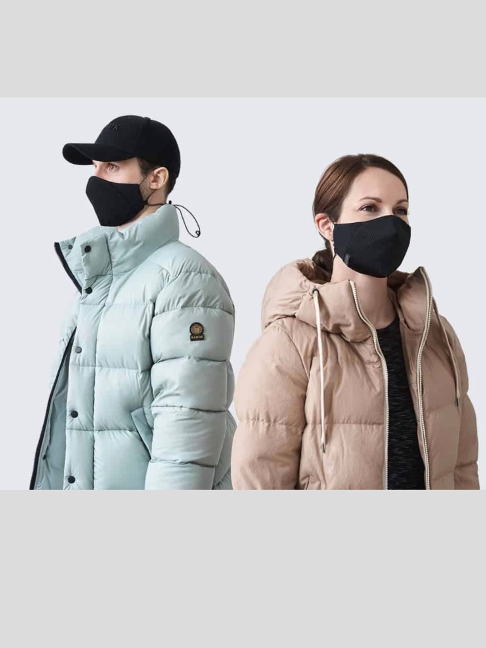 KANUK LAB Harfang Face Mask in Black Size M/L Sealed Package